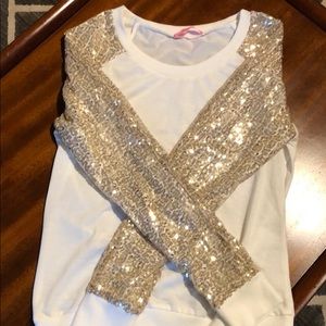 Sequin sweater
